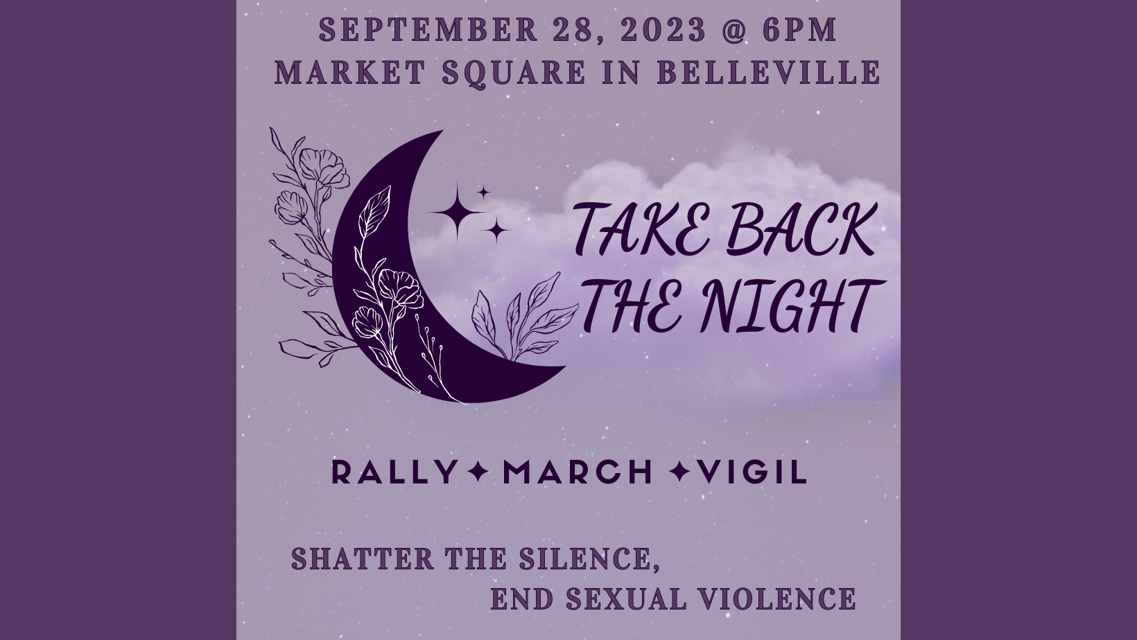 Take Back The Night Shop for Survivors and Supporters – Take Back